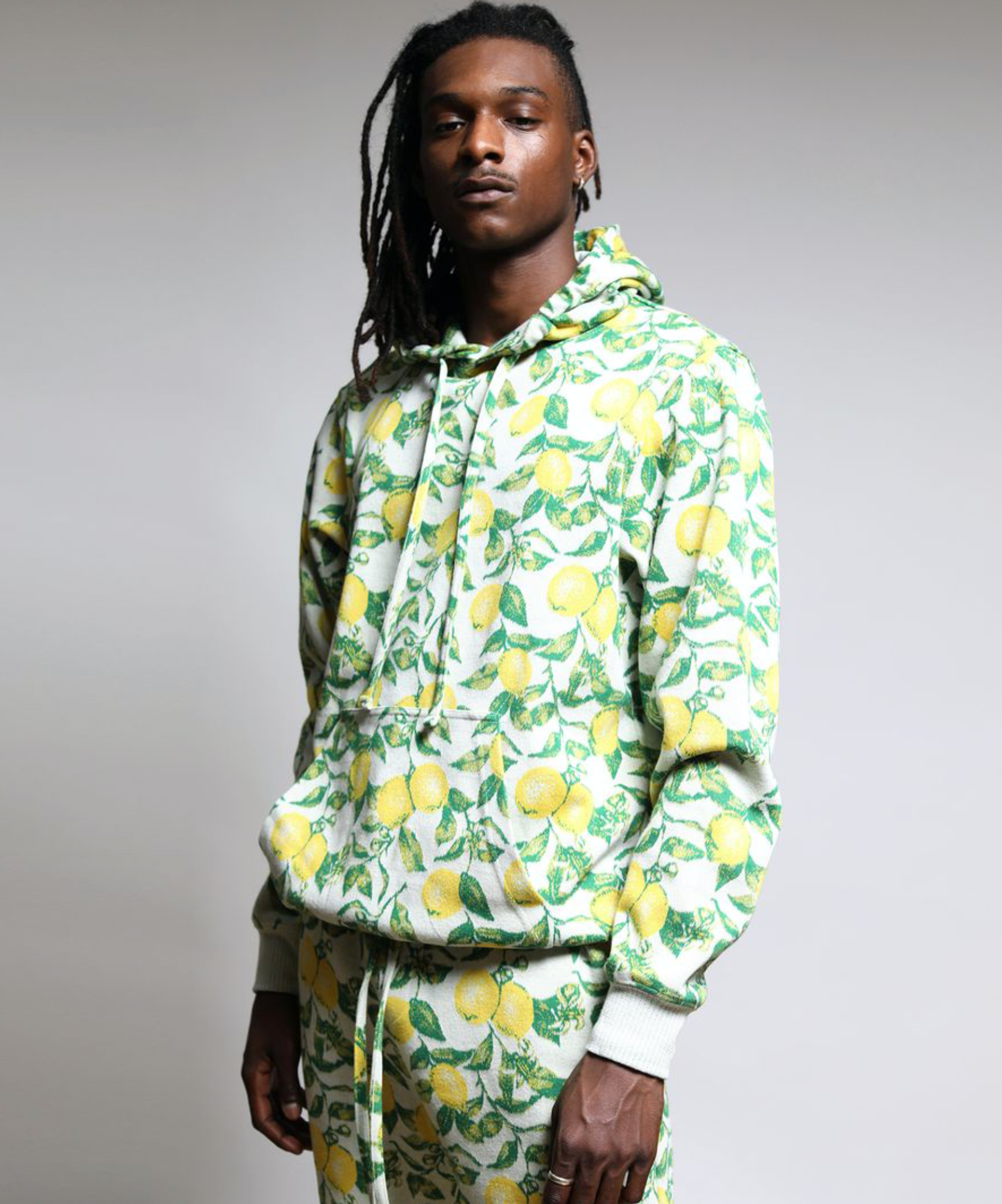 TWENTY MONTREAL MEN'S CITRON HYPER REALITY KNIT HOODIE