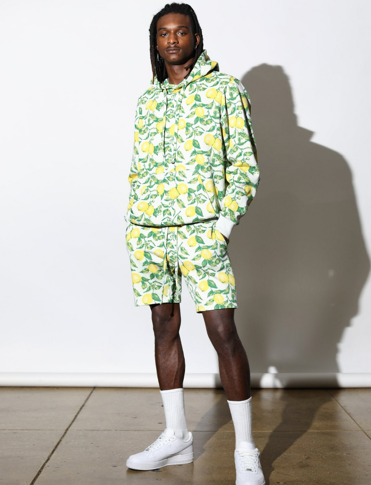 TWENTY MONTREAL MEN'S CITRON HYPER REALITY KNIT HOODIE
