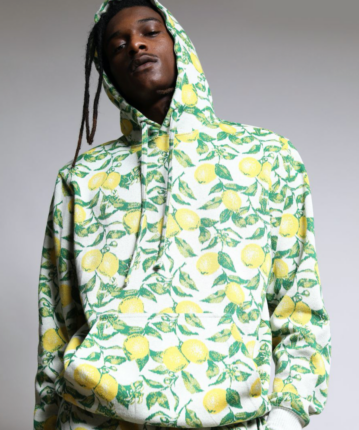 TWENTY MONTREAL MEN'S CITRON HYPER REALITY KNIT HOODIE