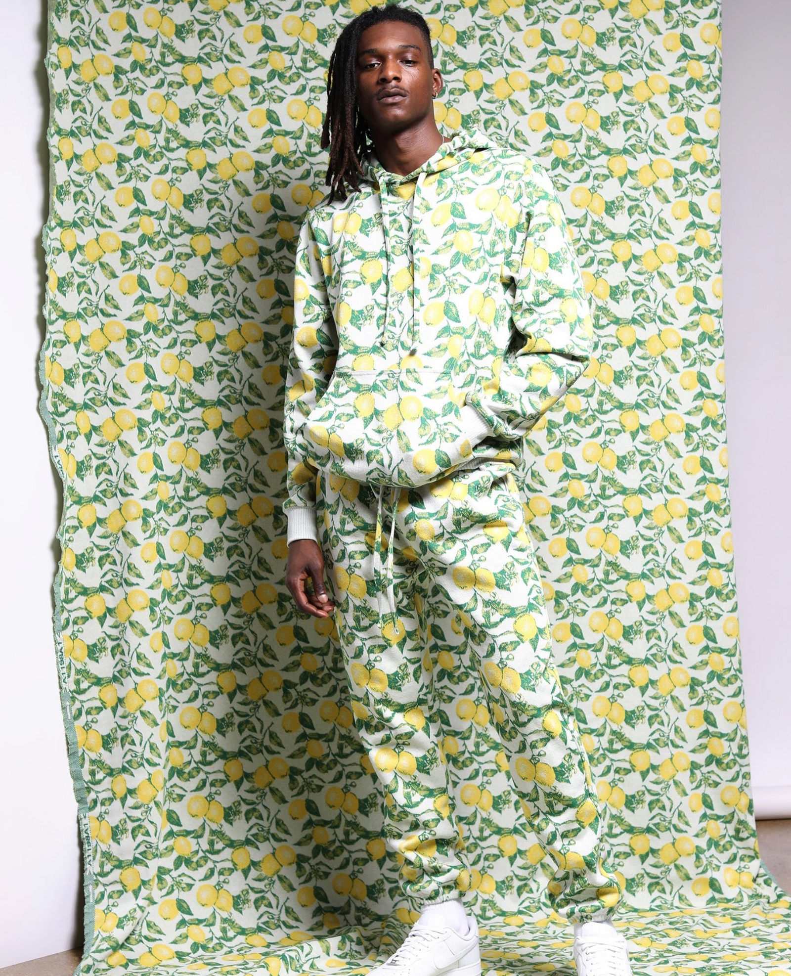 TWENTY MONTREAL MEN'S CITRON HYPER REALITY KNIT HOODIE
