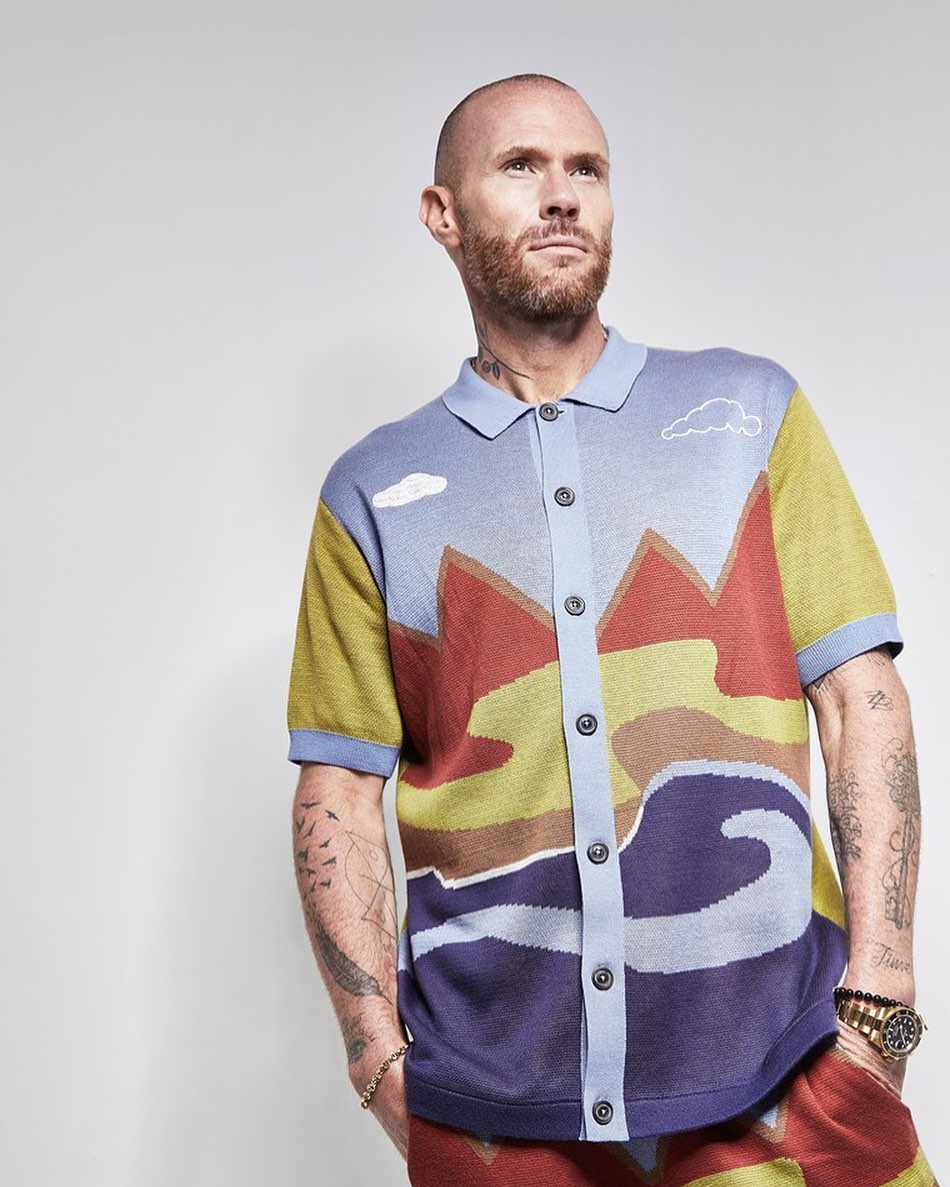 PROPAGANDA MEN'S CALI BUTTON DOWN POLO