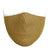 Fashionable Mask - Yellow Damask (Large)