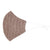 Fashionable Mask - Brown Houndstooth