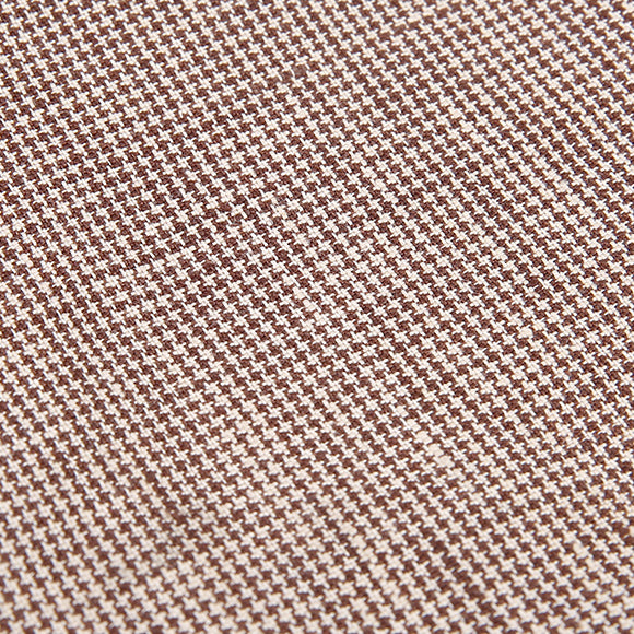 Fashionable Mask - Brown Houndstooth