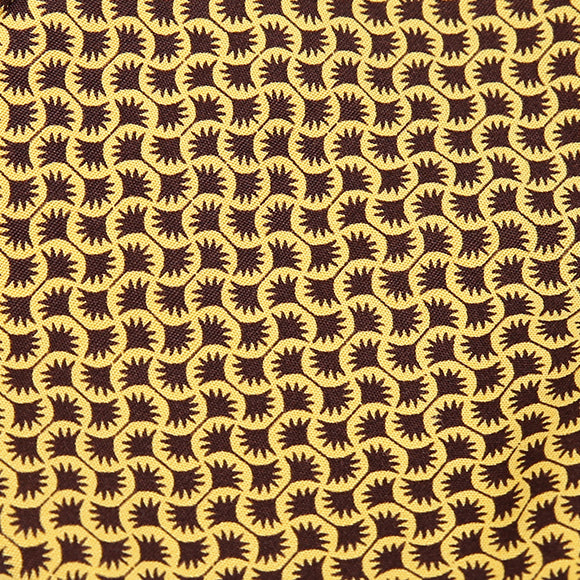 Fashionable Mask - Yellow Damask (Large)
