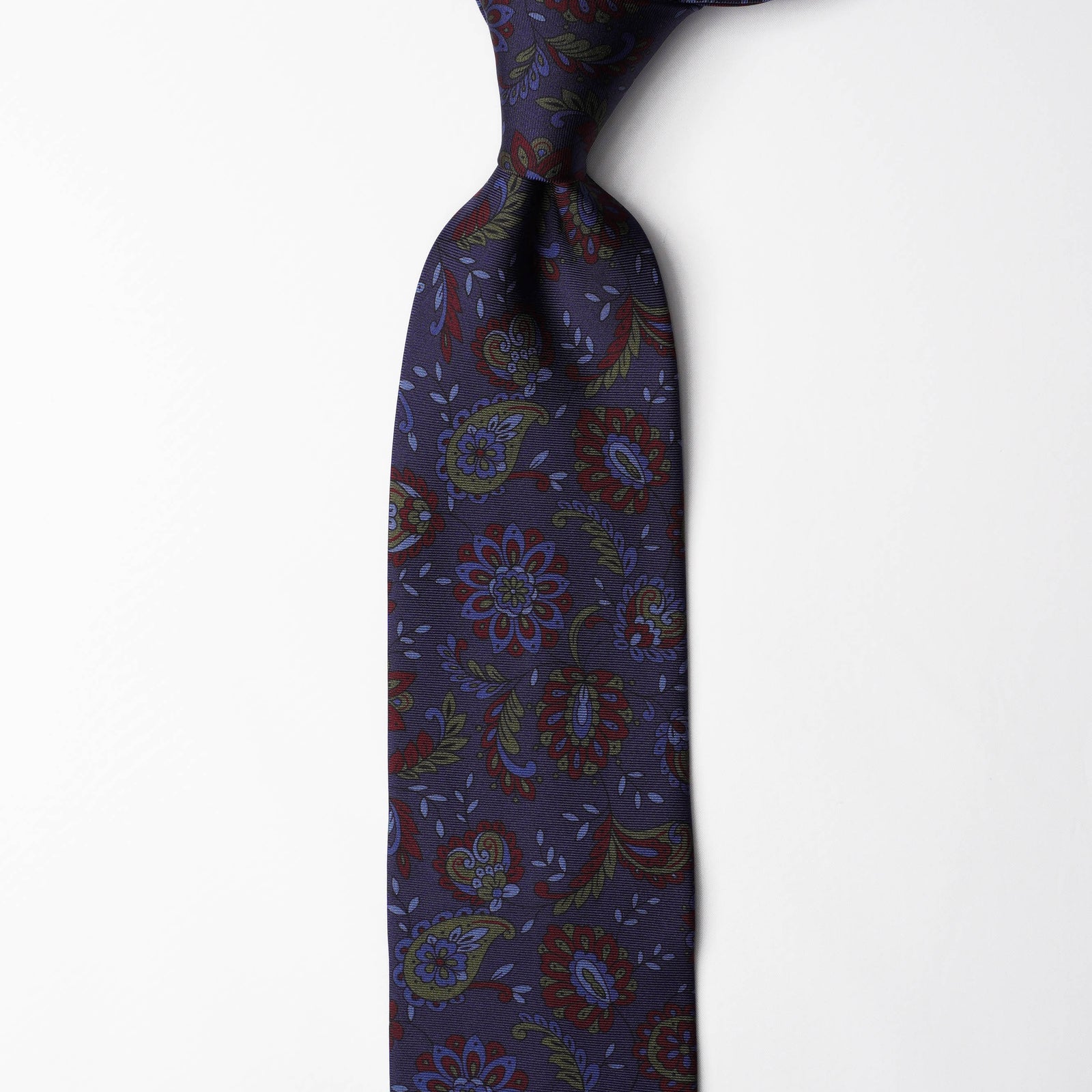 Printed Silk - Floral Blue