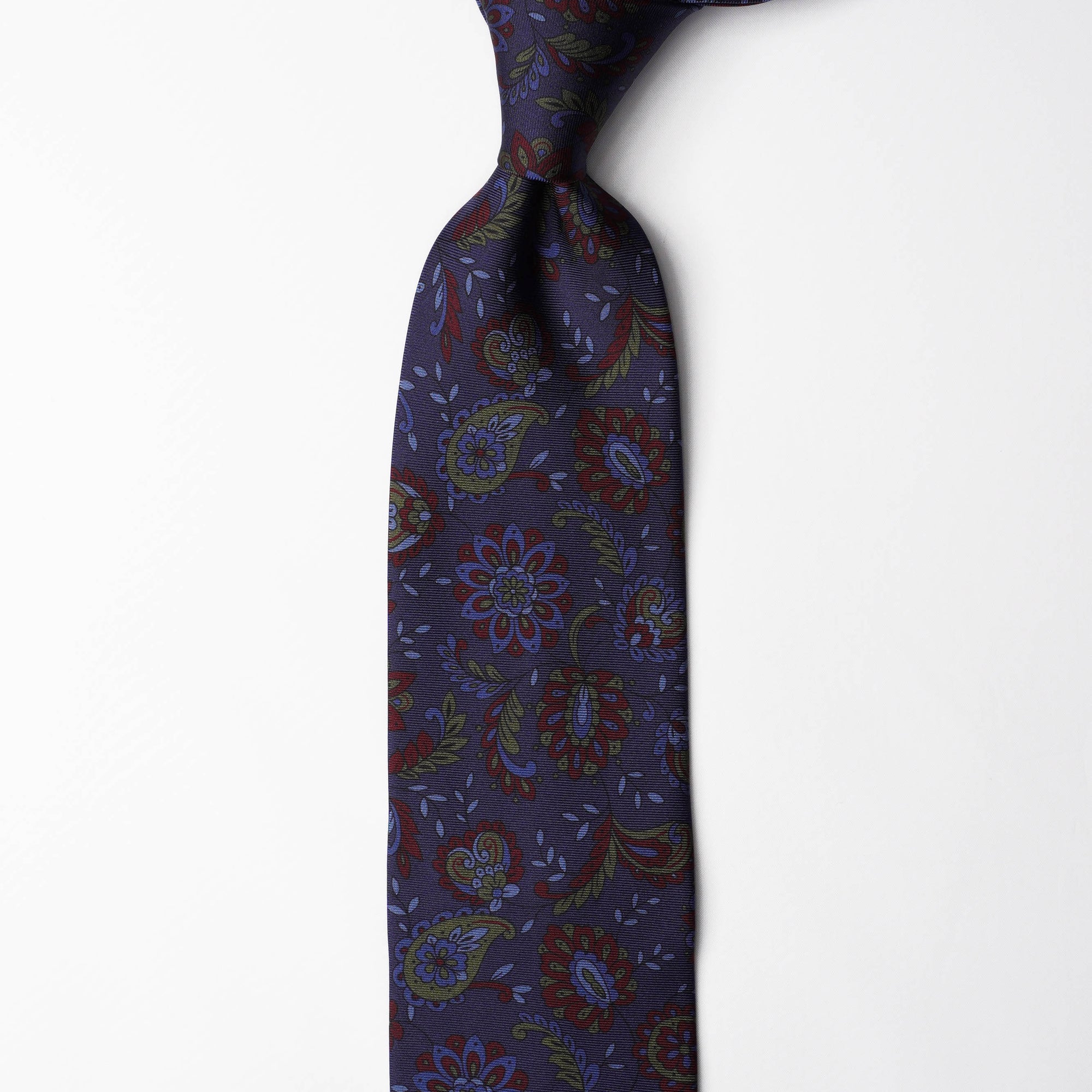 Printed Silk - Floral Blue