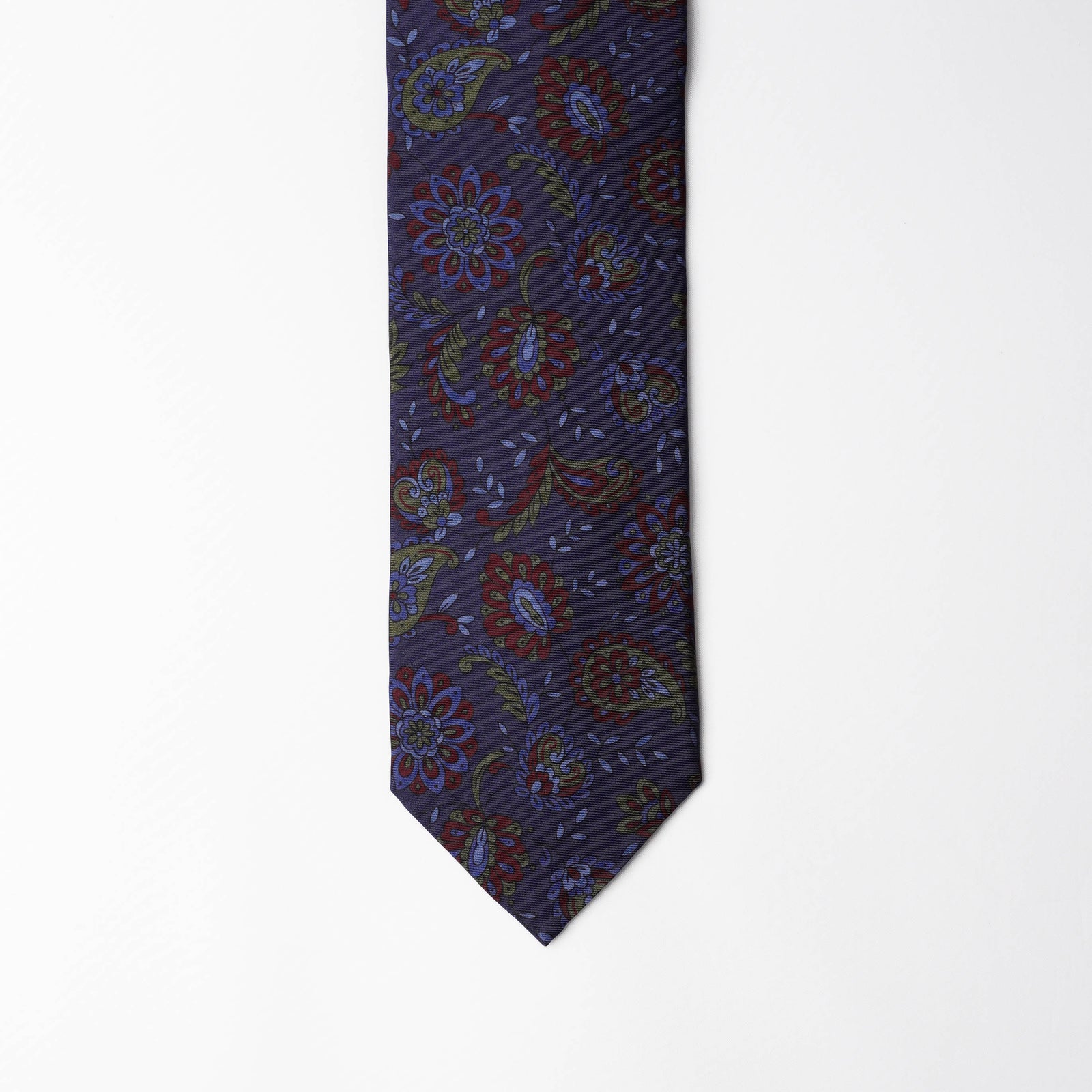 Printed Silk - Floral Blue