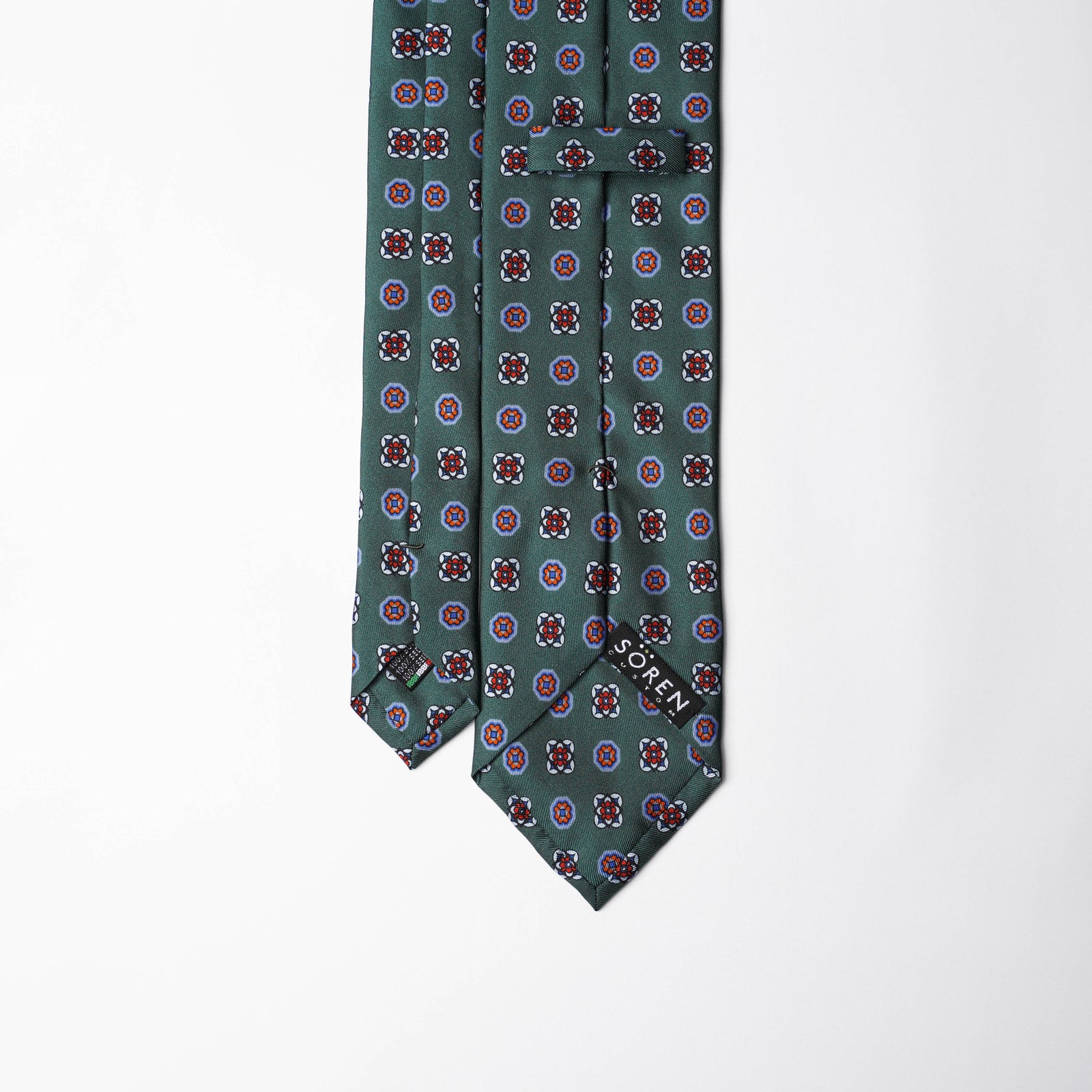Printed Silk -British Kale
