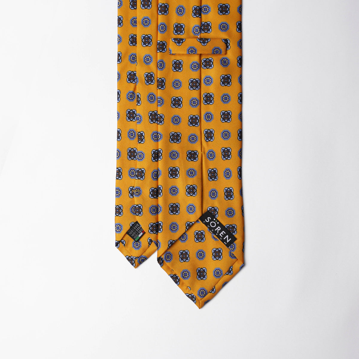 Printed Silk - British Yellow