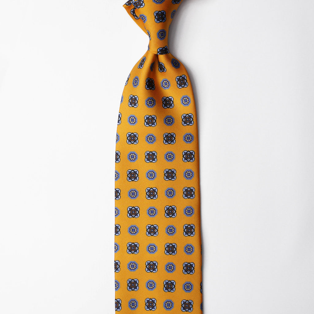 Printed Silk - British Yellow