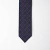Honan Madder Printed Silk - Blue/Pink