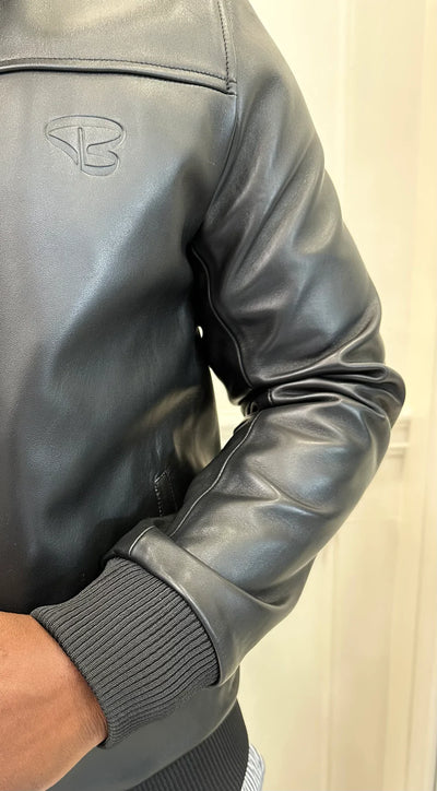 Benne Lusso Leather Jacket - Black / Ready To Wear