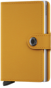 Secrid Wallet Crisple - Amber On Silver