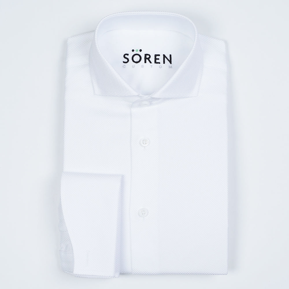 Custom Dress Shirt – White