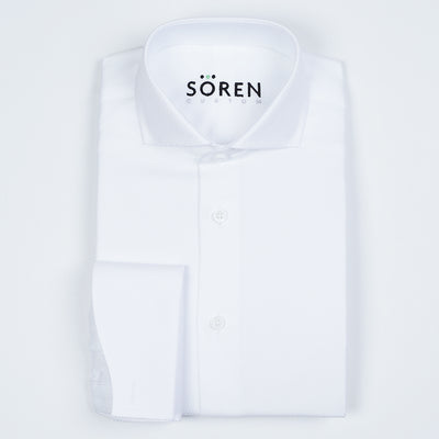 Dress Shirt - White (french)