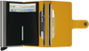 Secrid Wallet Crisple - Amber On Silver