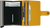 Secrid Wallet Crisple - Amber On Silver