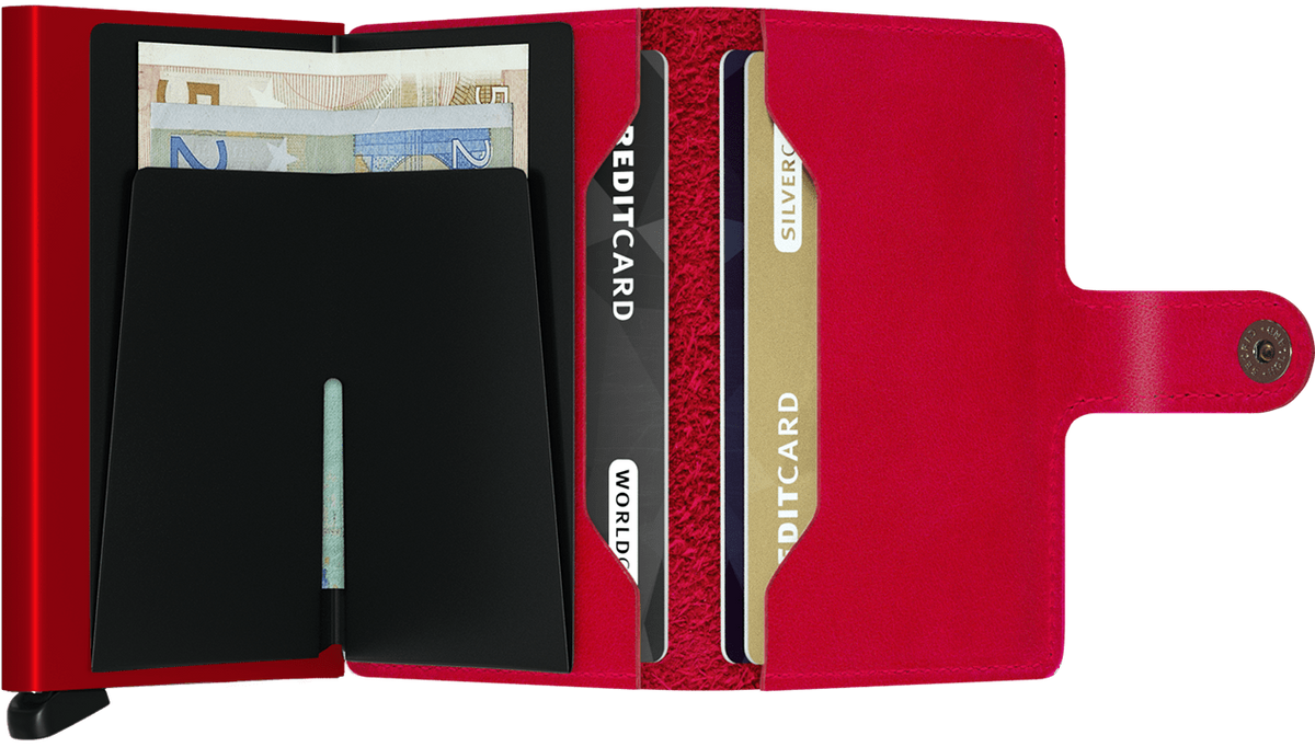 Secrid Miniwallet Original - Red On Red