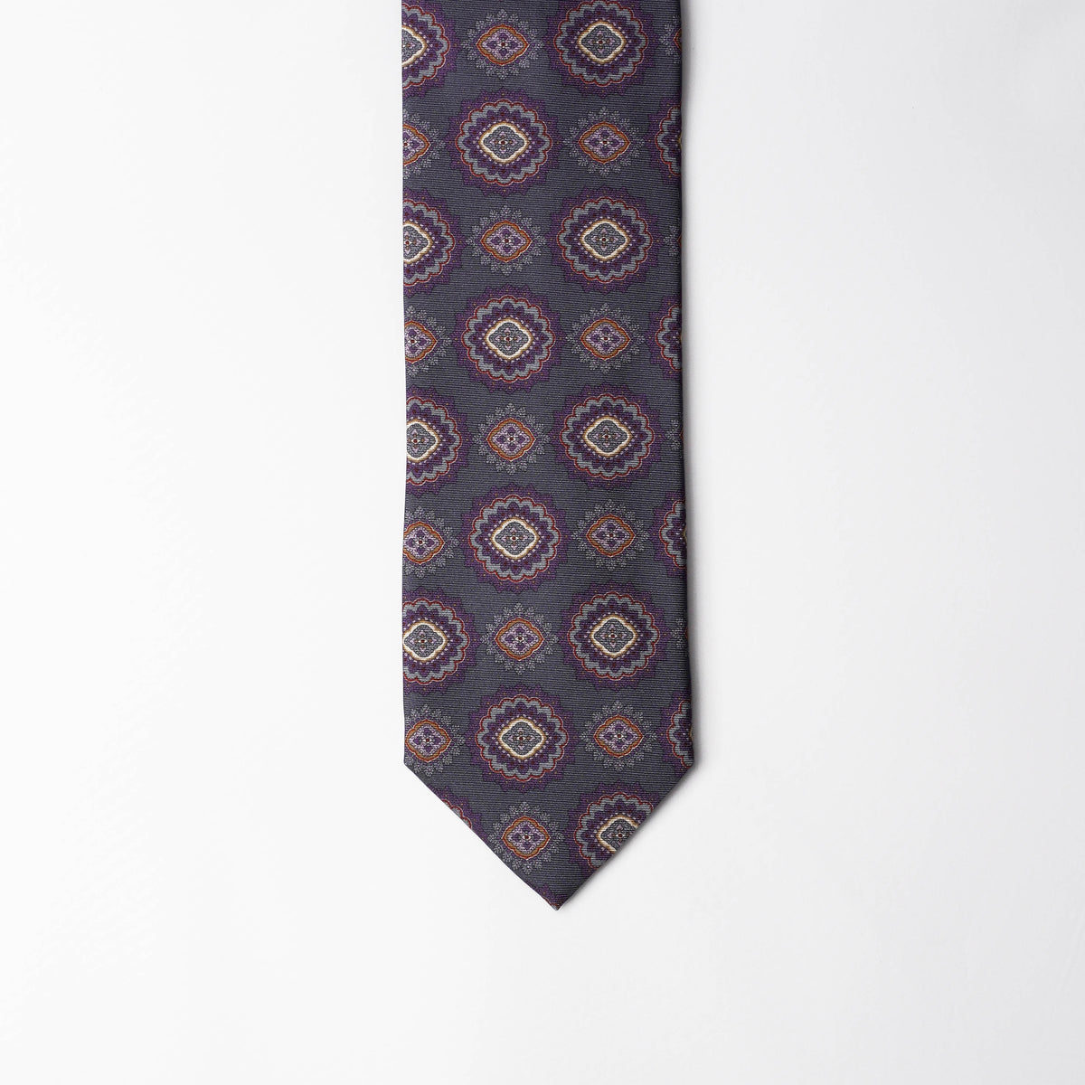 Printed Silk - Platinum Ash