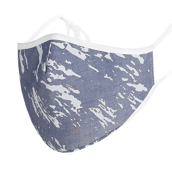 Fashionable Mask - Blue Tye Dye