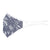 Fashionable Mask - Blue Tye Dye