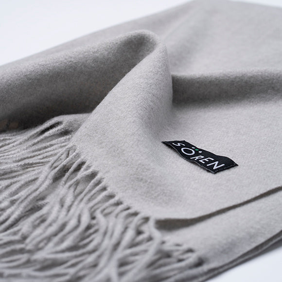Ultra Soft Scarf - Light Grey