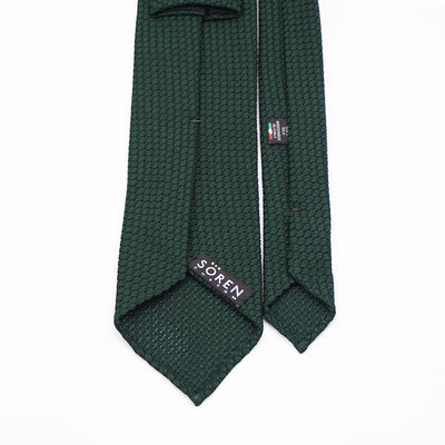 Grenadine (garza grossa) Silk Untipped  - Forest Green