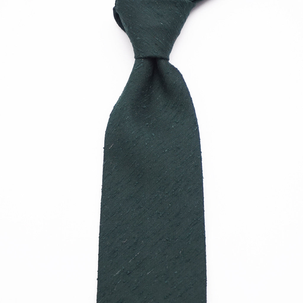 Luxury Shantung Silk - Green