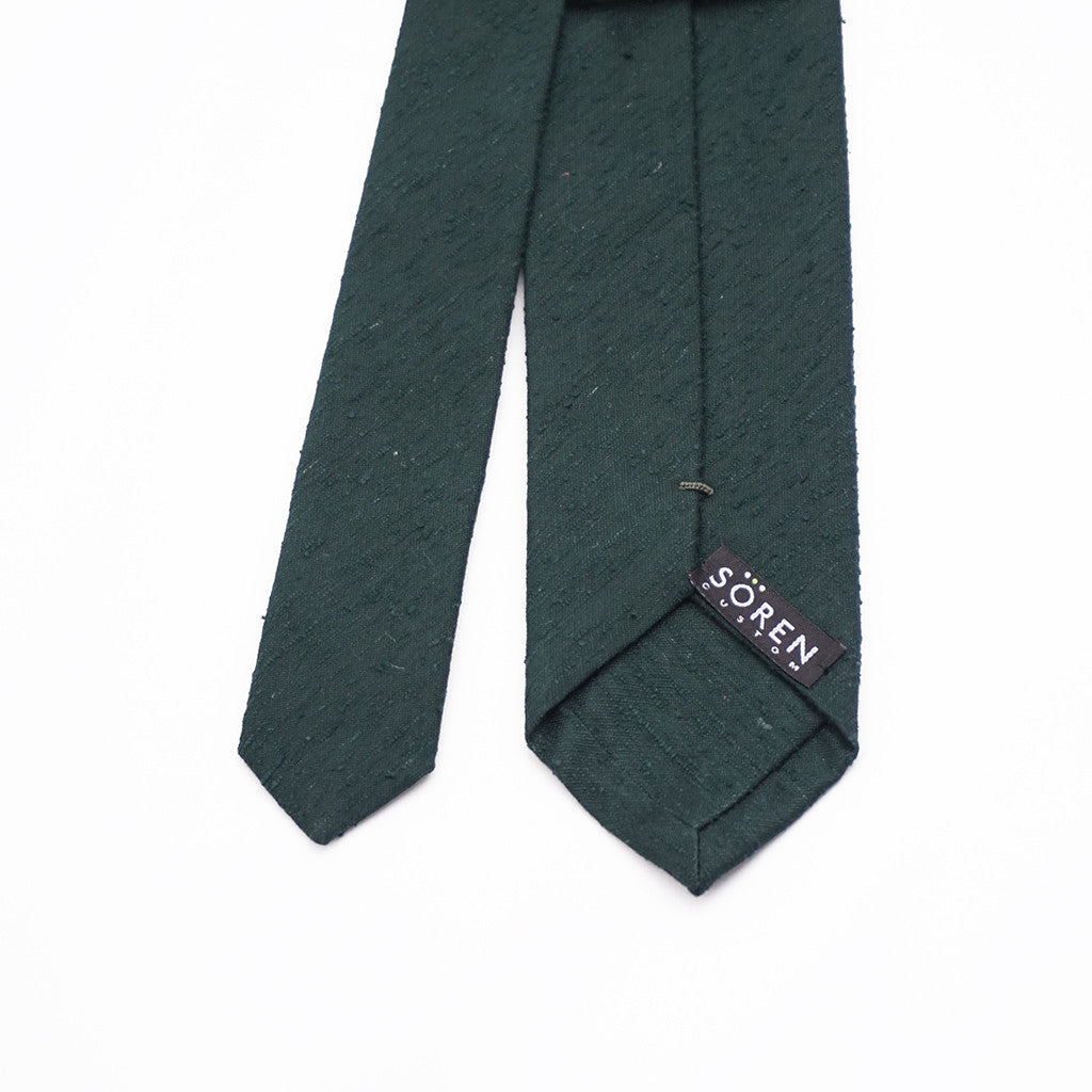 Luxury Shantung Silk - Green