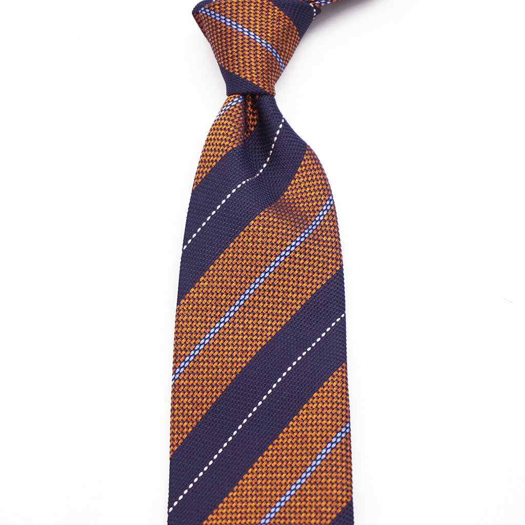 Woven Slik - Orange