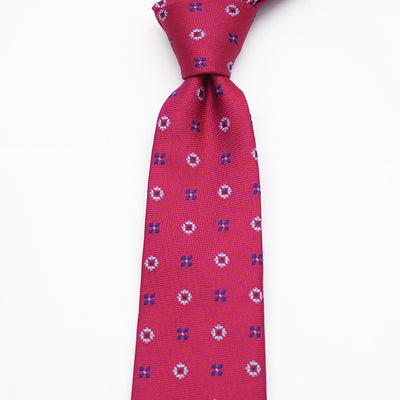 Woven Silk - Red