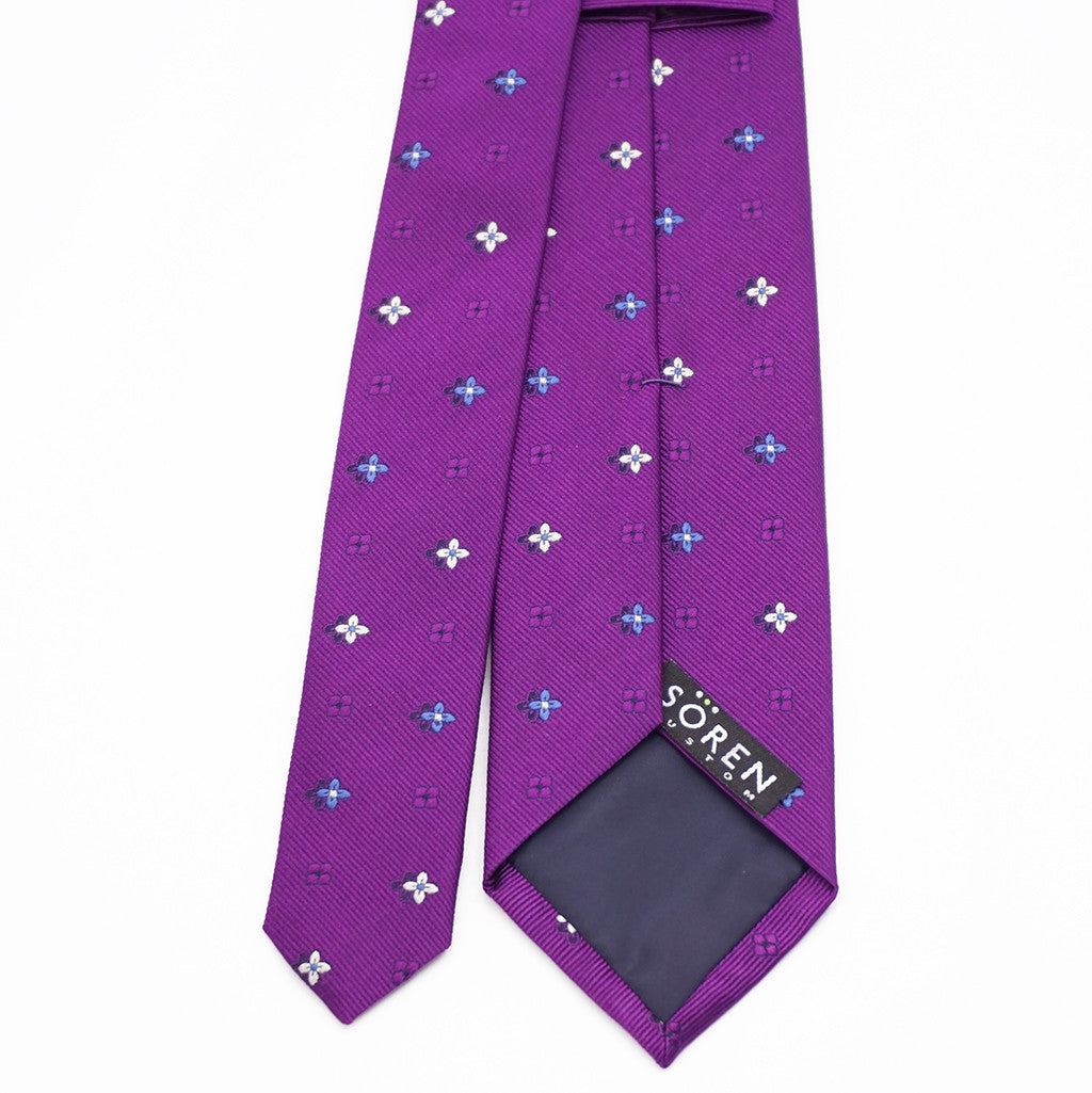Woven Silk - Purple
