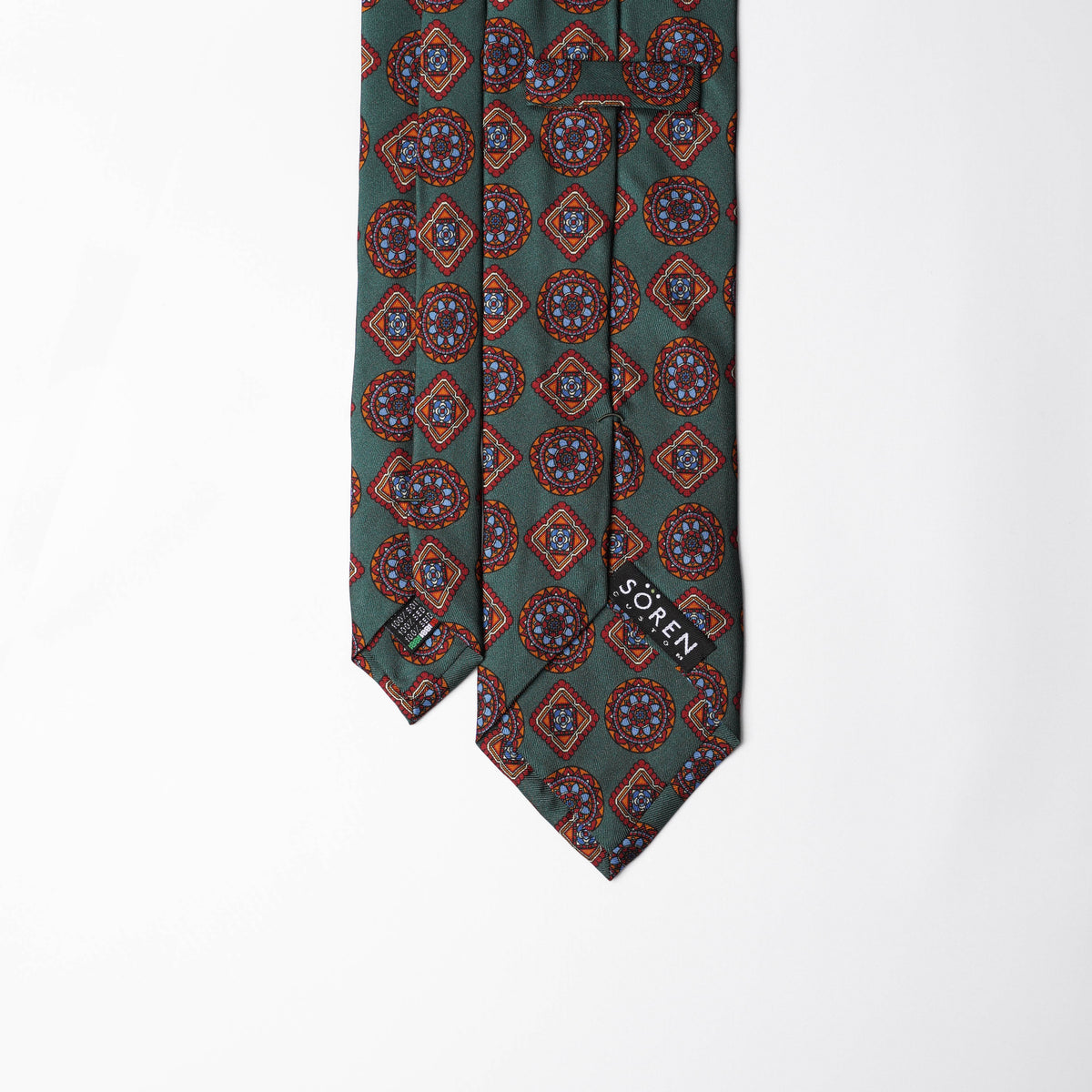 Printed Silk - Green