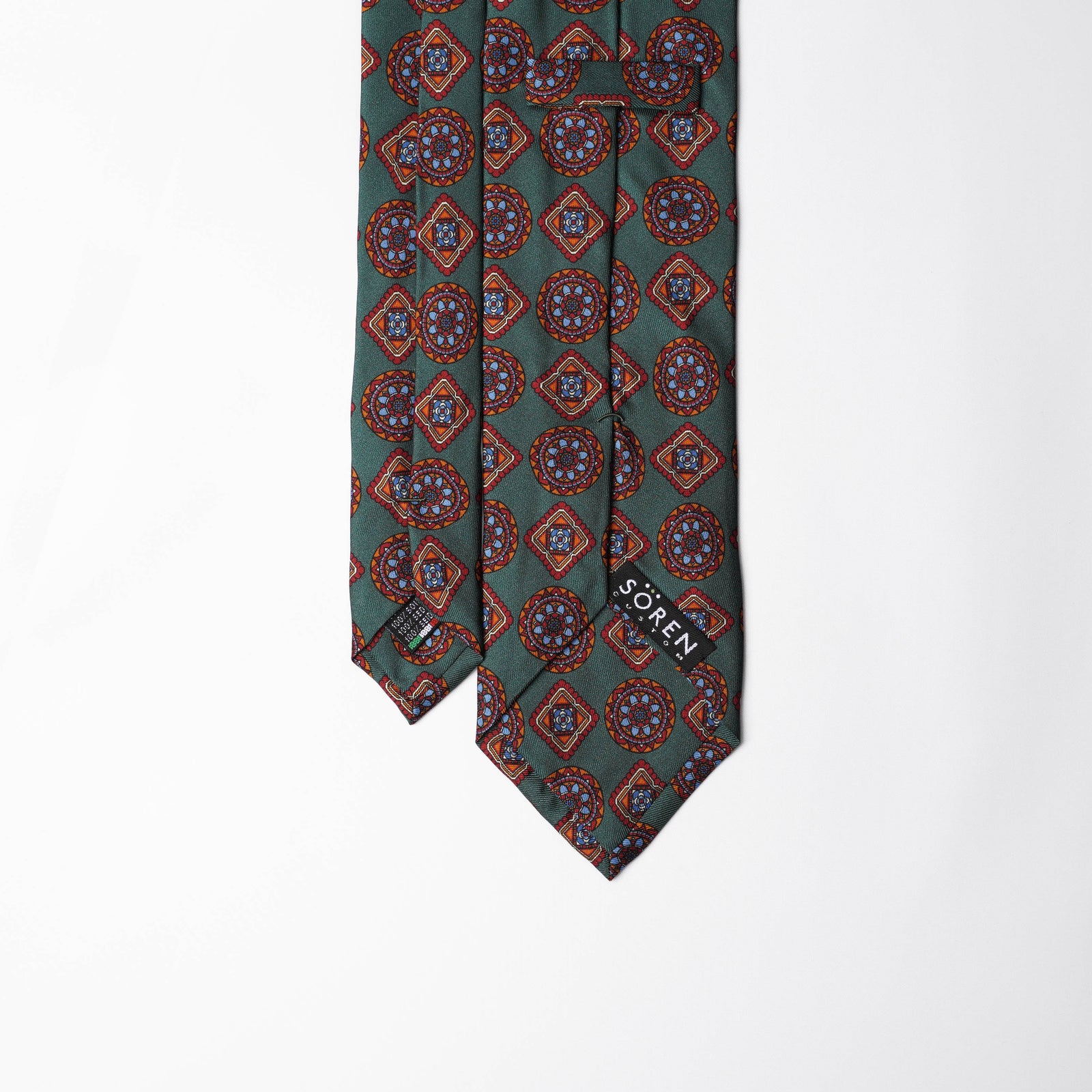 Printed Silk - Green