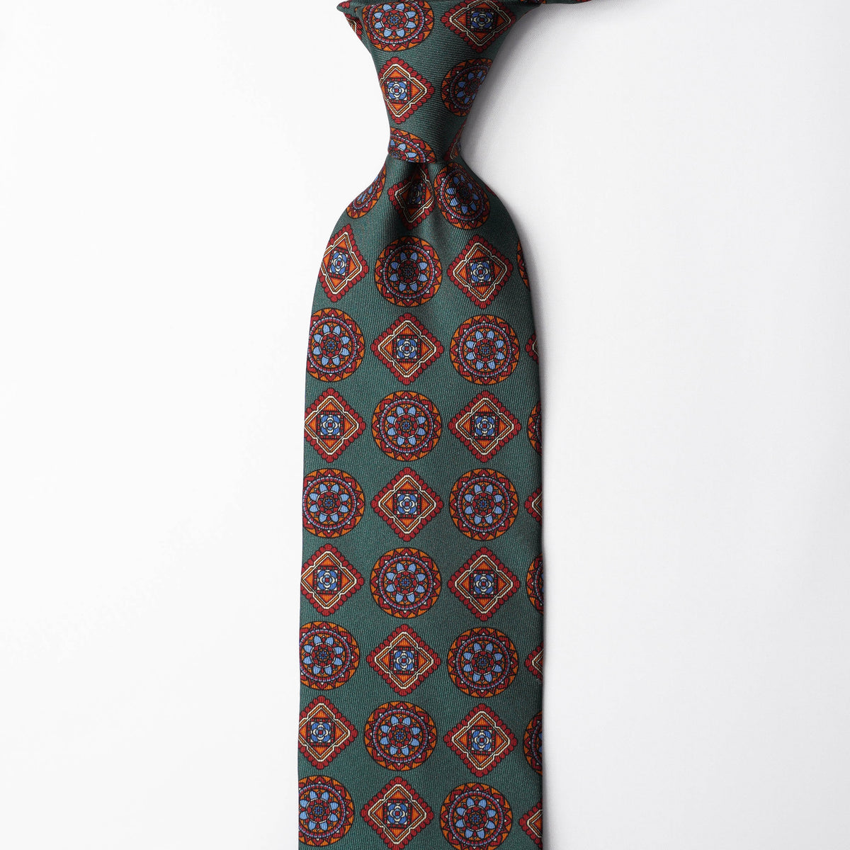 Printed Silk - Green