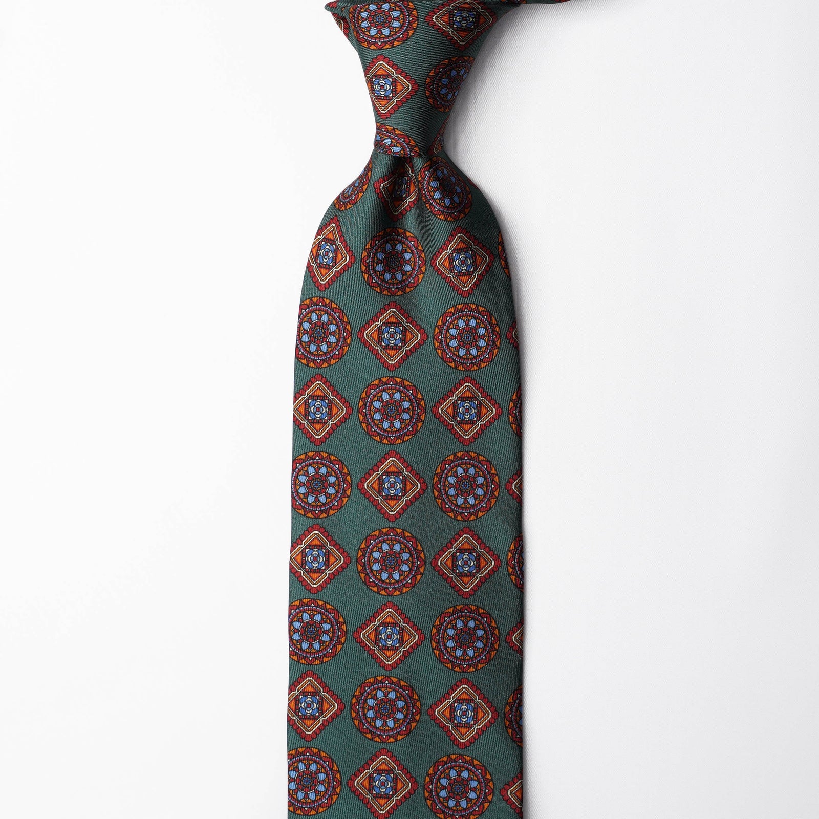 Printed Silk - Green