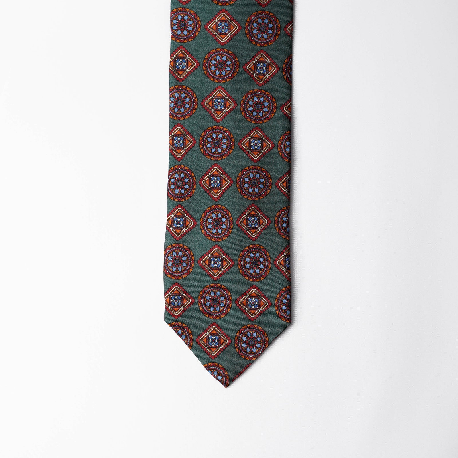 Printed Silk - Green