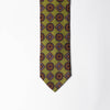 Printed Silk - Muted Lime Green