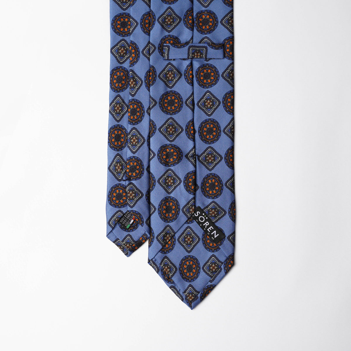 Printed Silk - Sky Blue