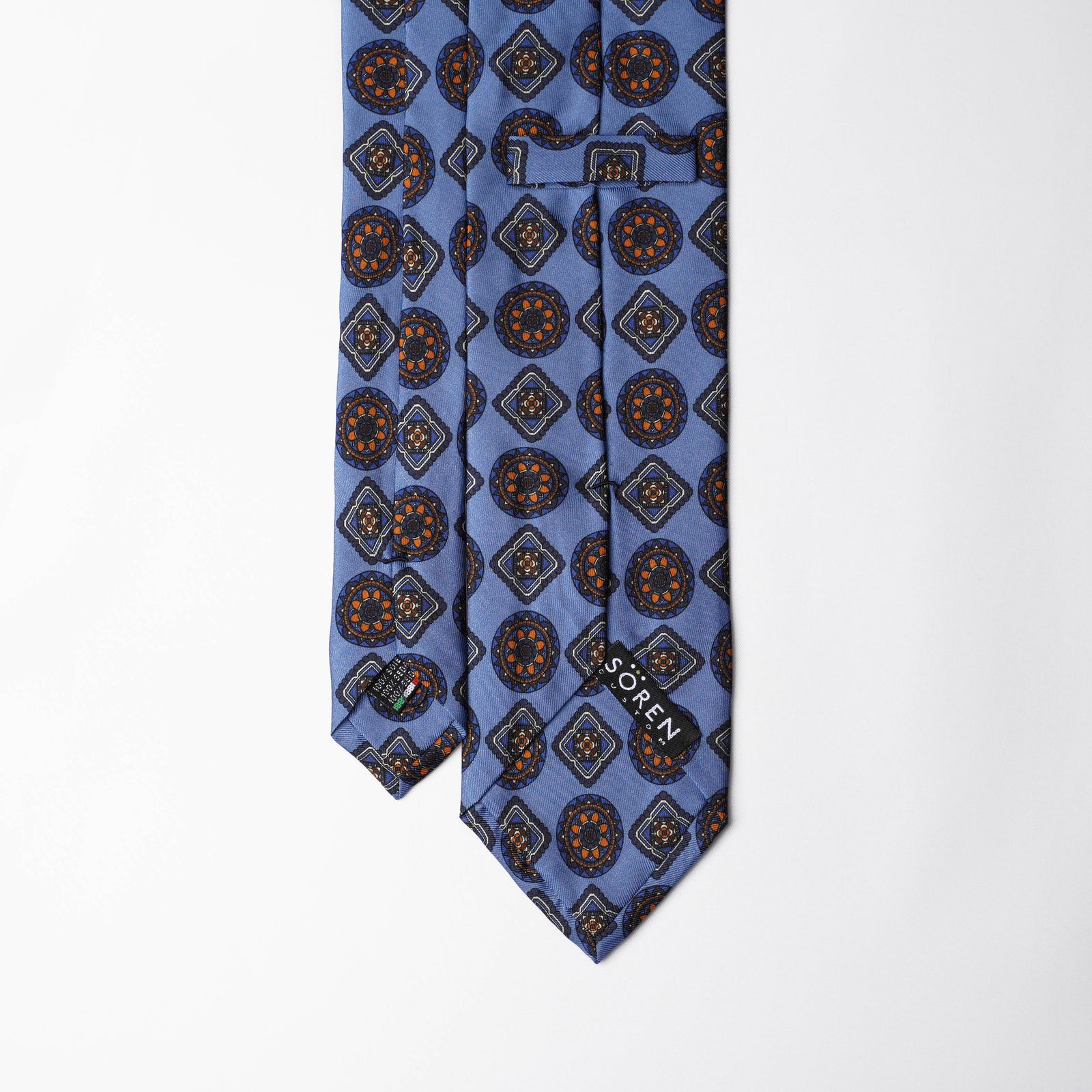 Printed Silk - Sky Blue