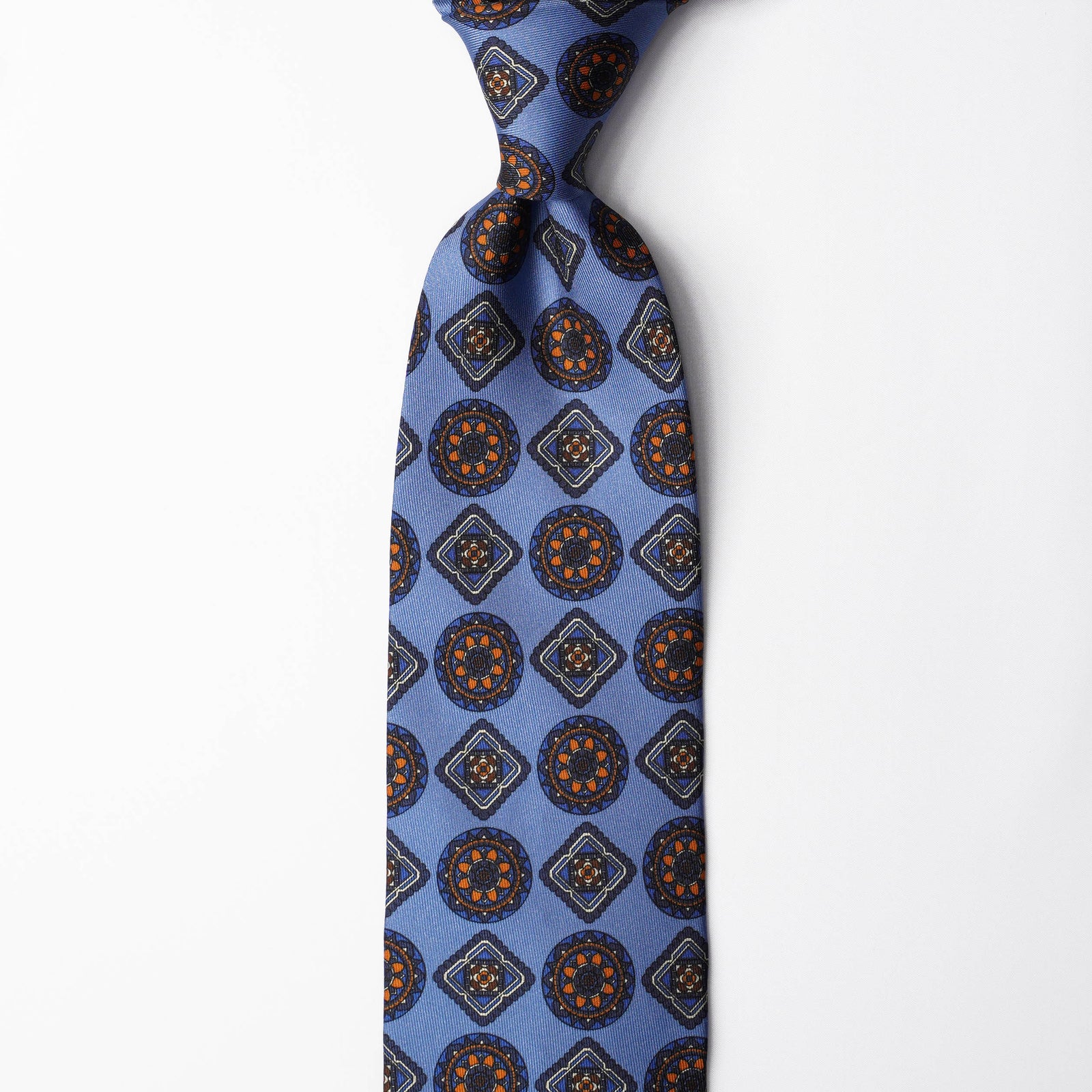 Printed Silk - Sky Blue