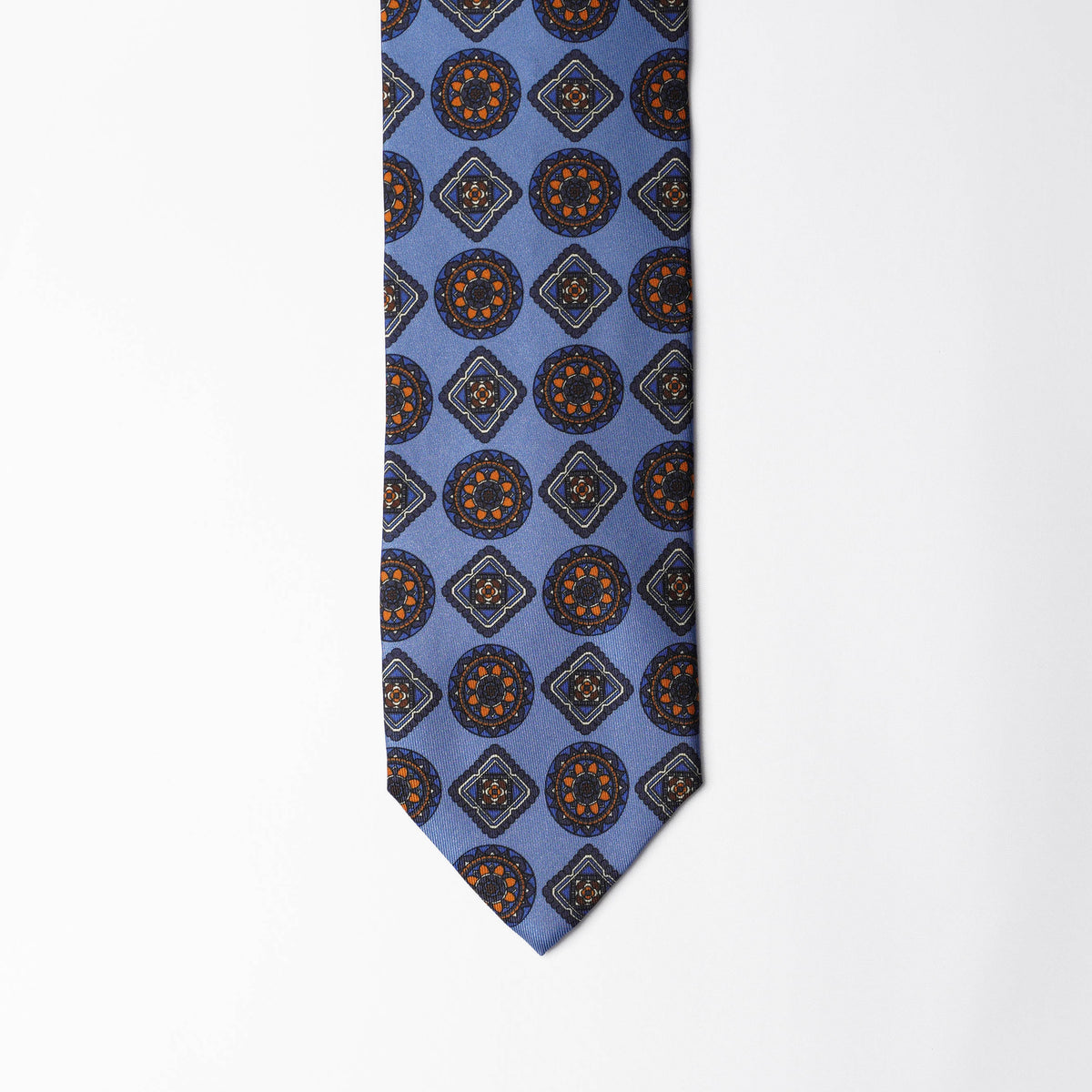 Printed Silk - Sky Blue