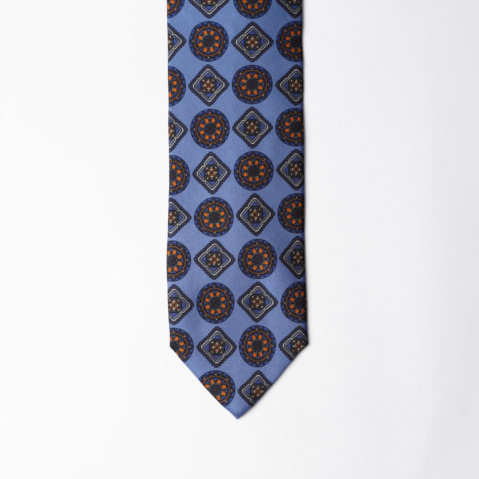 Printed Silk - Sky Blue