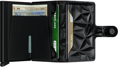 Secrid Miniwallet Prism - Black On Black