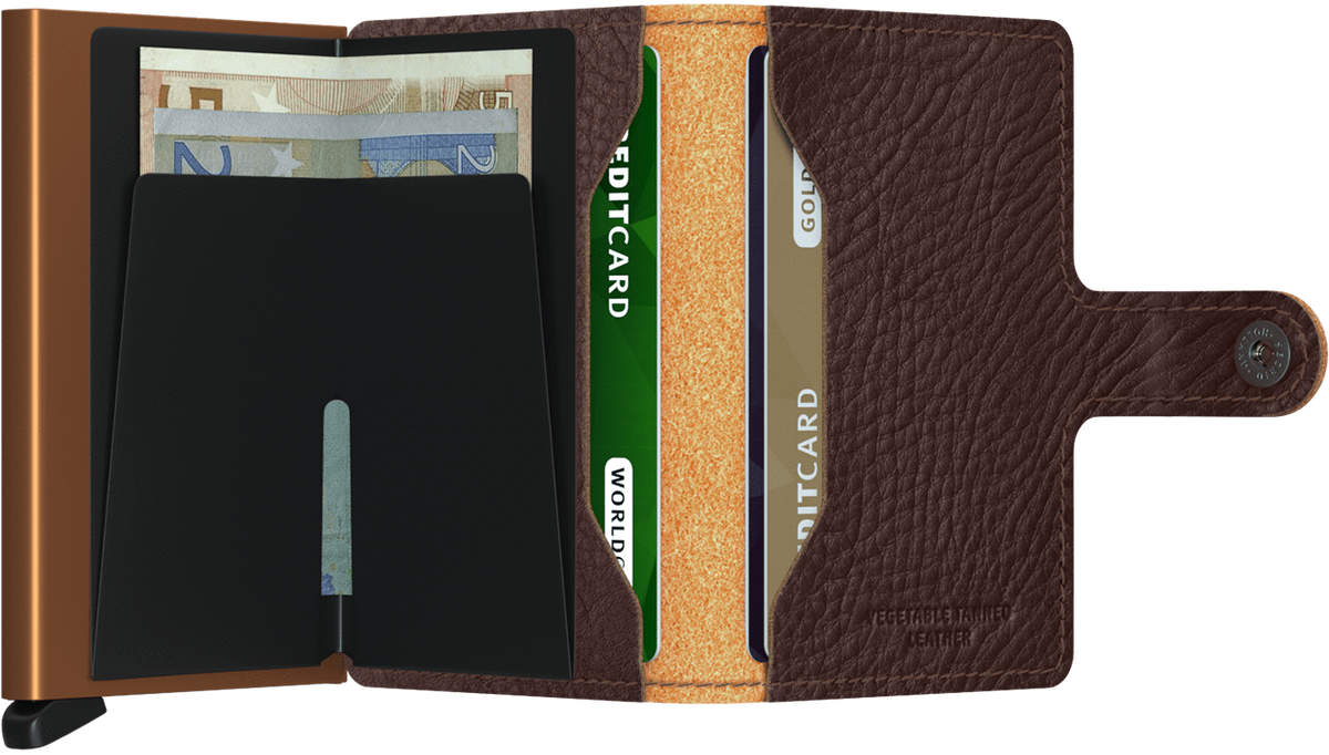 Secrid Miniwallet Vegetable - Caramello