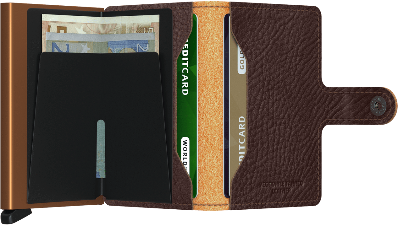 Secrid Miniwallet Vegetable - Caramello